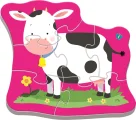 TREFL Baby puzzle Zvířata na farmě 4v1 (3,4,5,6 dílků)
