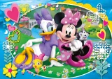 CLEMENTONI Puzzle Minnie a Daisy: Na výletě MAXI 104 dílků