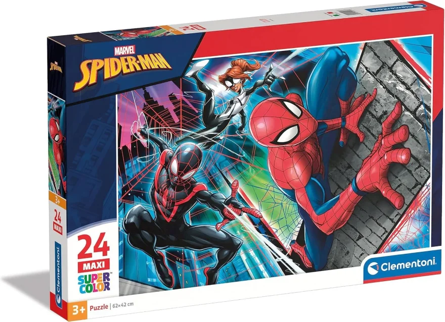 CLEMENTONI Puzzle Spiderman MAXI 24 dílků