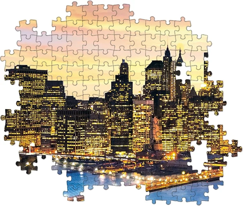 CLEMENTONI Puzzle New York, USA 3000 dílků