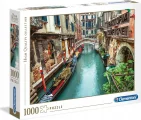 CLEMENTONI Puzzle Benátský kanál, Itálie 1000 dílků