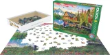 EUROGRAPHICS Puzzle Rybářská chata 1000 dílků