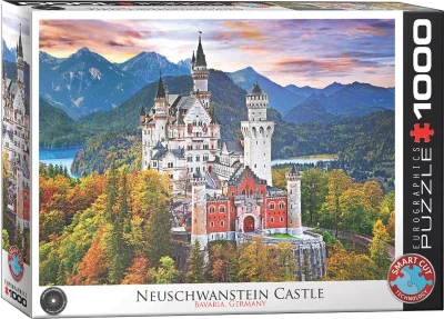 Puzzle Zámek Neuschwanstein 1000 dílků