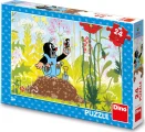 DINO Puzzle Krtek v kalhotkách 24 dílků