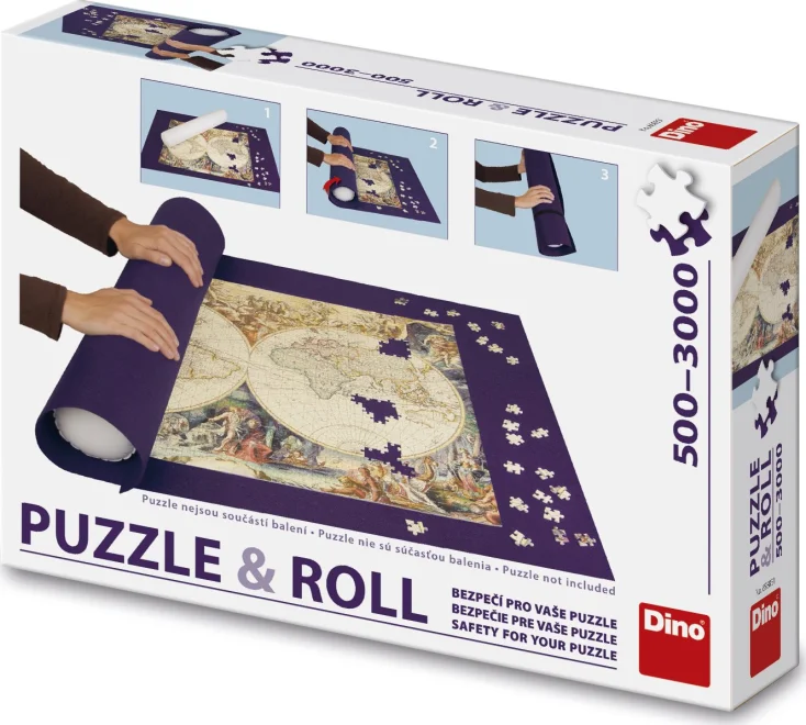 DINO Rolovací podložka na puzzle 500-3000 dílků (164x100cm)