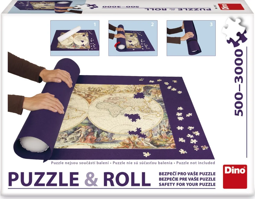 DINO Rolovací podložka na puzzle 500-3000 dílků (164x100cm)