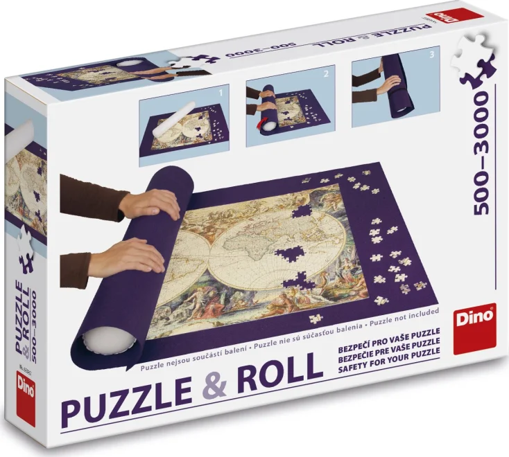 DINO Rolovací podložka na puzzle 500-3000 dílků (164x100cm)