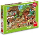 DINO Puzzle Krtek v kuchyni XL 100 dílků