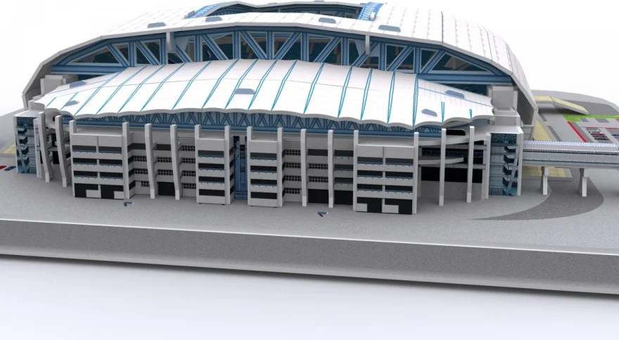 CubicFun 3D puzzle INEA stadion v Poznani 97 dílků