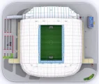 CubicFun 3D puzzle INEA stadion v Poznani 97 dílků
