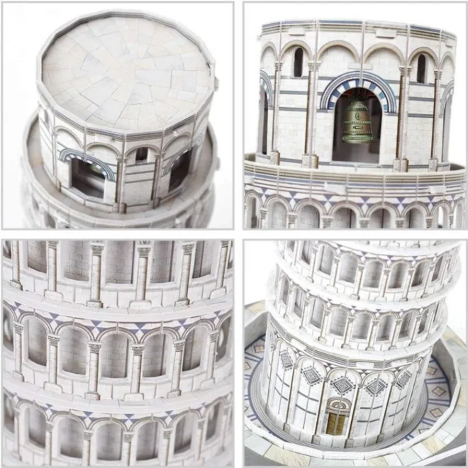 CUBICFUN 3D puzzle Šikmá věž v Pise 27 dílků