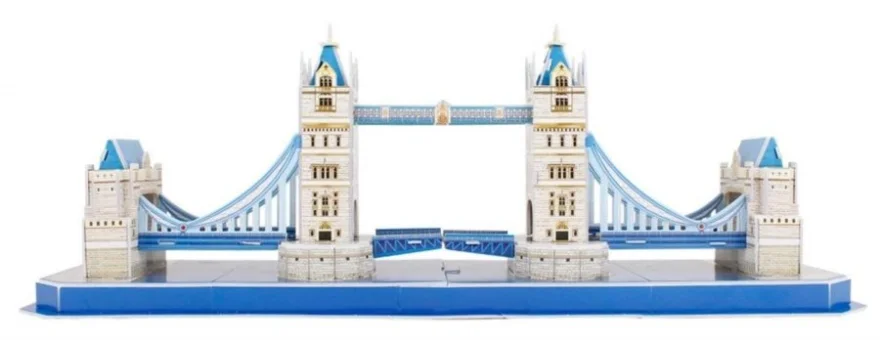 CUBICFUN 3D puzzle Tower Bridge 52 dílků
