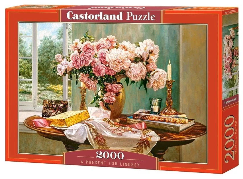 CASTORLAND Puzzle Dárek pro Lindsey 2000 dílků