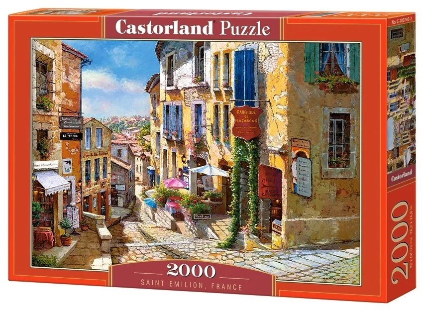 CASTORLAND Puzzle Saint Emilion, Francie 2000 dílků