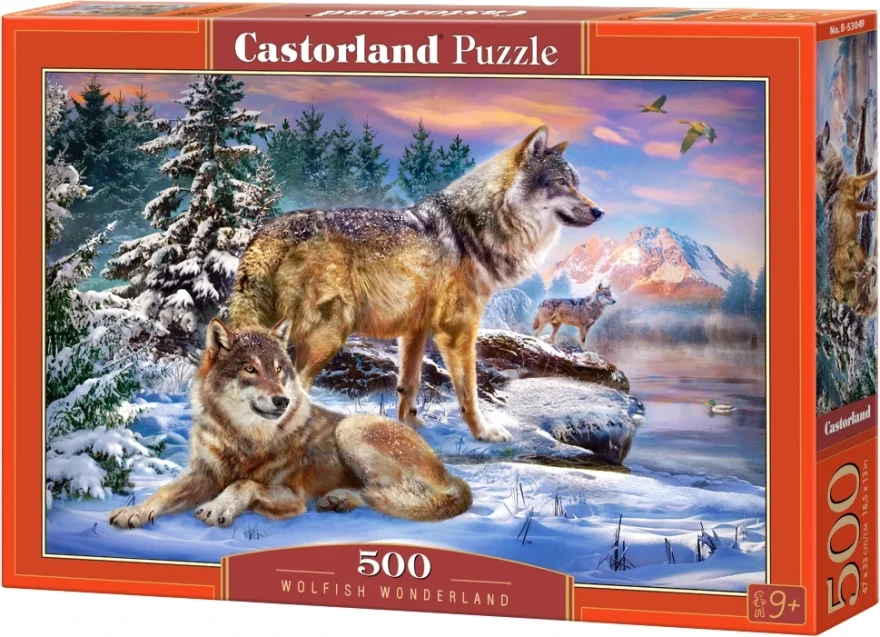 CASTORLAND Puzzle Vlčí říše divů 500 dílků
