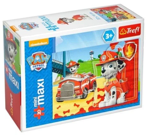 TREFL Puzzle Tlapková patrola: Hasič Marshall 20 dílků