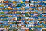 RAVENSBURGER Puzzle 99 krásných míst Evropy 3000 dílků