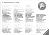 RAVENSBURGER Puzzle 99 krásných míst Evropy 3000 dílků