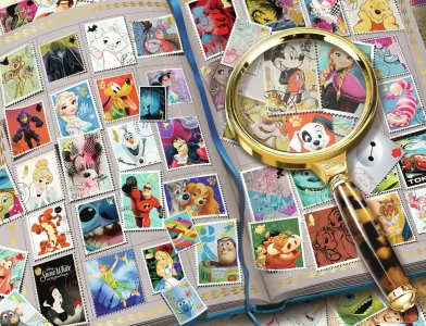 Puzzle Disney: Moje oblíbené známky 2000 dílků