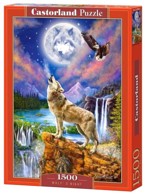 CASTORLAND Puzzle Vlčí noc 1500 dílků