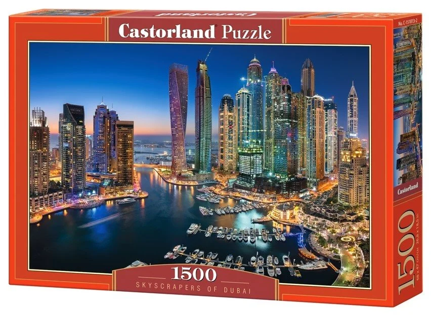 CASTORLAND Puzzle Mrakodrapy v Dubaji 1500 dílků