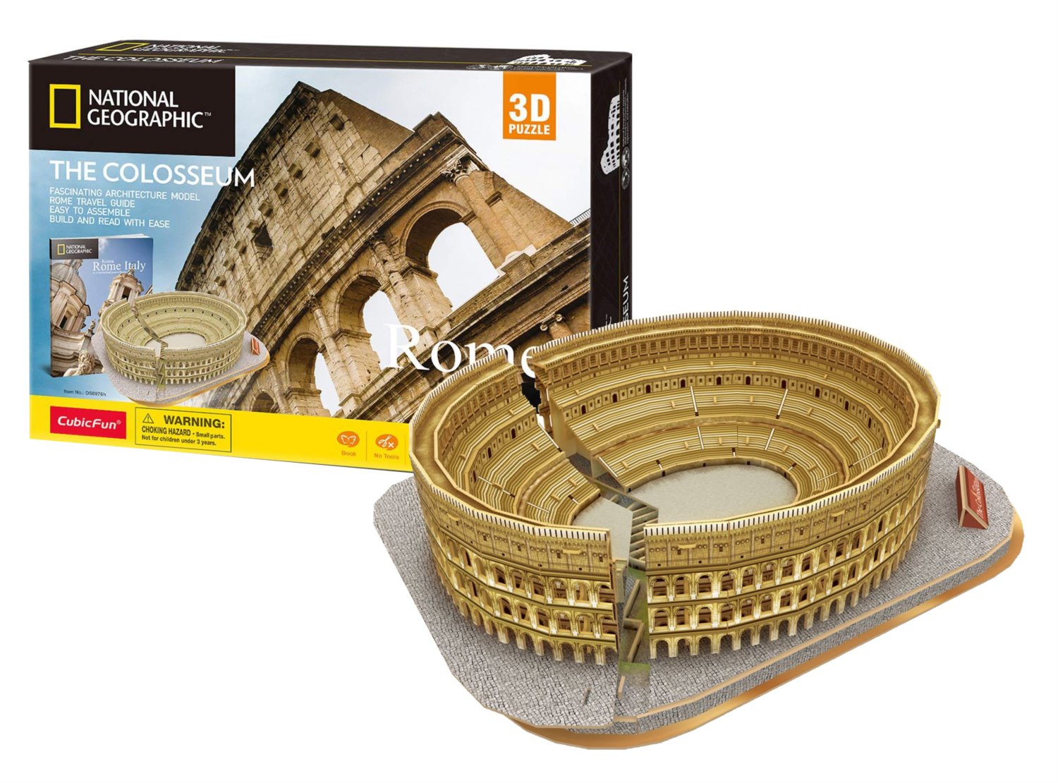 CUBICFUN 3D puzzle Koloseum 131 dílků (National Geographics)