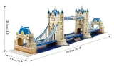 CUBICFUN 3D puzzle National Geographic: Tower Bridge 120 dílků