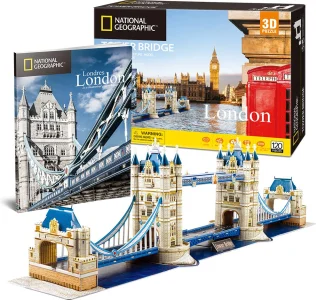 3D puzzle National Geographic: Tower Bridge 120 dílků
