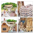 3D puzzle CityLine panorama: Barcelona 186 dílků