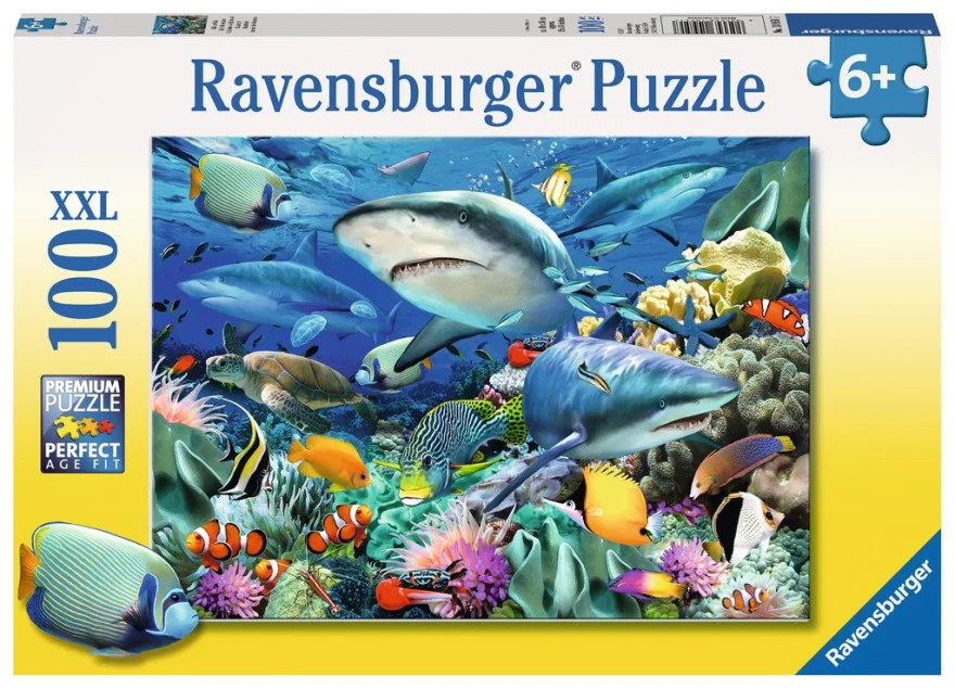 Ravensburger Puzzle Žraločí útes XXL 100 dílků