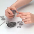 3D Crystal puzzle Vlk (černý) 37 dílků