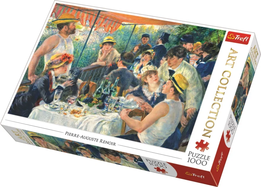 TREFL Puzzle Art Collection: Snídaně veslařů 1000 dílků