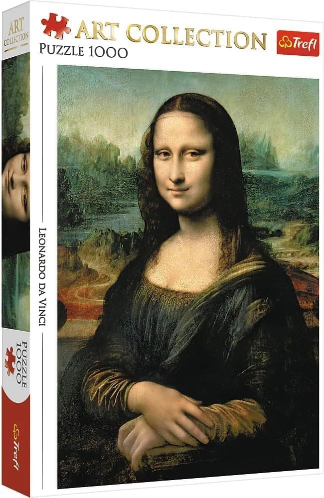 TREFL Puzzle Art Collection: Mona Lisa 1000 dílků