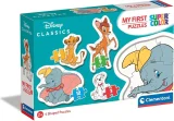 CLEMENTONI Moje první puzzle Disney mláďátka 4v1 (3,6,9,12 dílků)