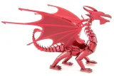 METAL EARTH 3D puzzle Červený drak (ICONX)