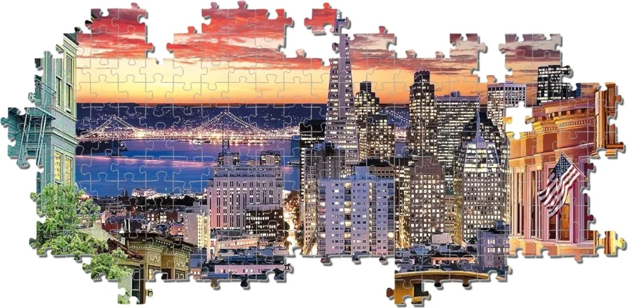 CLEMENTONI Puzzle San Francisco 3000 dílků