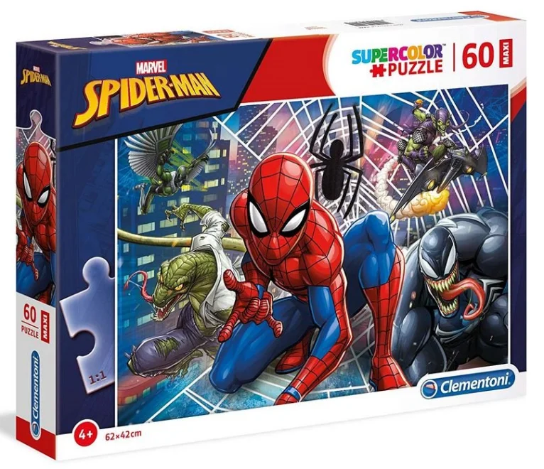 CLEMENTONI Puzzle Spiderman MAXI 60 dílků