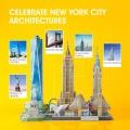3D puzzle CityLine panorama: New York 123 dílků