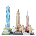 3D puzzle CityLine panorama: New York 123 dílků