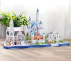 3D puzzle CityLine panorama: Bavorsko 178 dílků