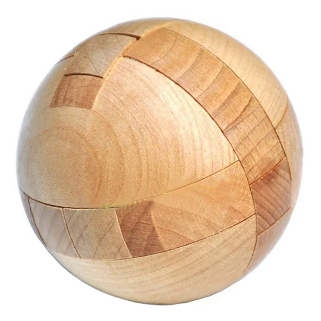 MI-TOYS Dřevěný hlavolam Ball