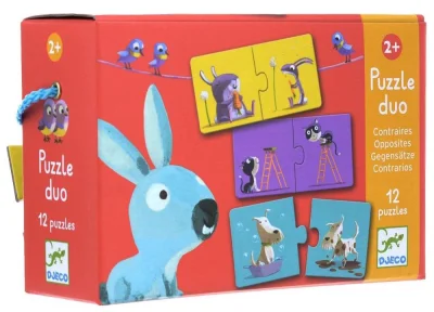 Puzzle Protiklady 12x2 dílků