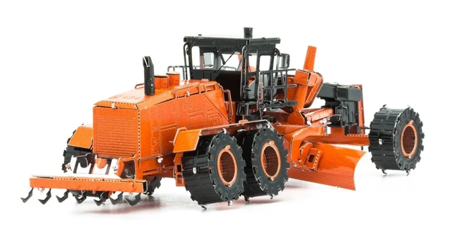 METAL EARTH 3D puzzle Silniční shrňovač Motor Grader (barevný)
