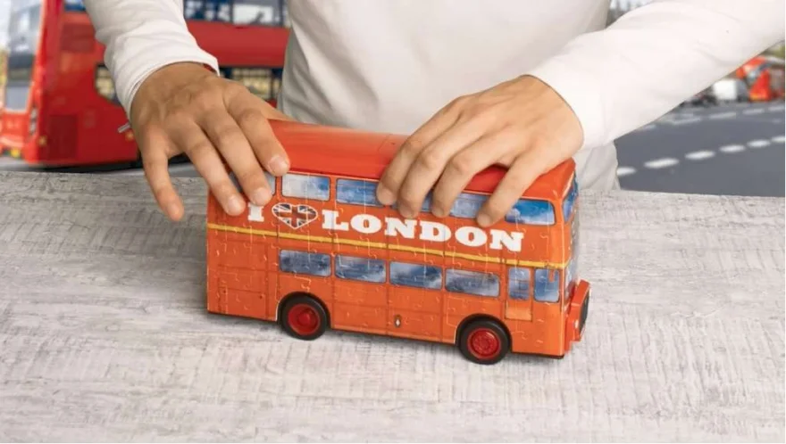 RAVENSBURGER 3D puzzle Londýnský autobus Doubledecker 216 dílků
