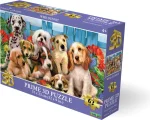 Puzzle s 3D efektem Prime 3D 63 dílků Kdo to udělal!