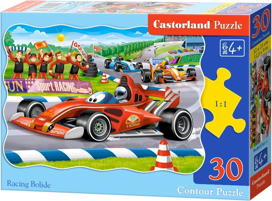 Castorland Formule na trati 03761 30 dílků