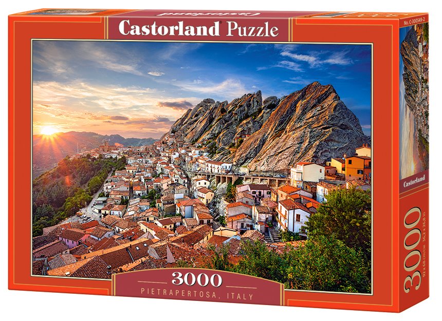 CASTORLAND Puzzle Pietrapertosa, Itálie 3000 dílků