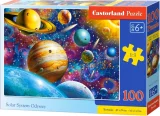 CASTORLAND Puzzle Sluneční soustava 100 dílků