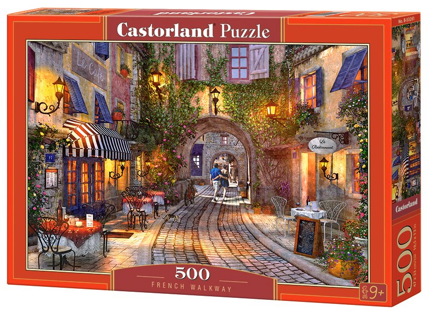 Puzzle 500 prvků - francouzská dlažba