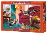 CASTORLAND Puzzle Nezbedná koťata 500 dílků